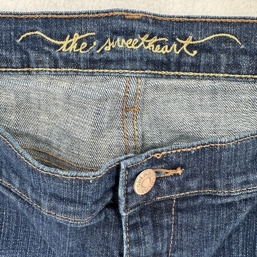 Old Navy The Sweetheart Bootcut Jeans Womens 18 Long Dark Wash Classic Rise Blue - Picture 5 of 9